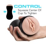 M for Men - Soft and Wet - Pussy With Pleasure Orbs - Self Lubricating Stroker Cup - Vanilla - Image 3