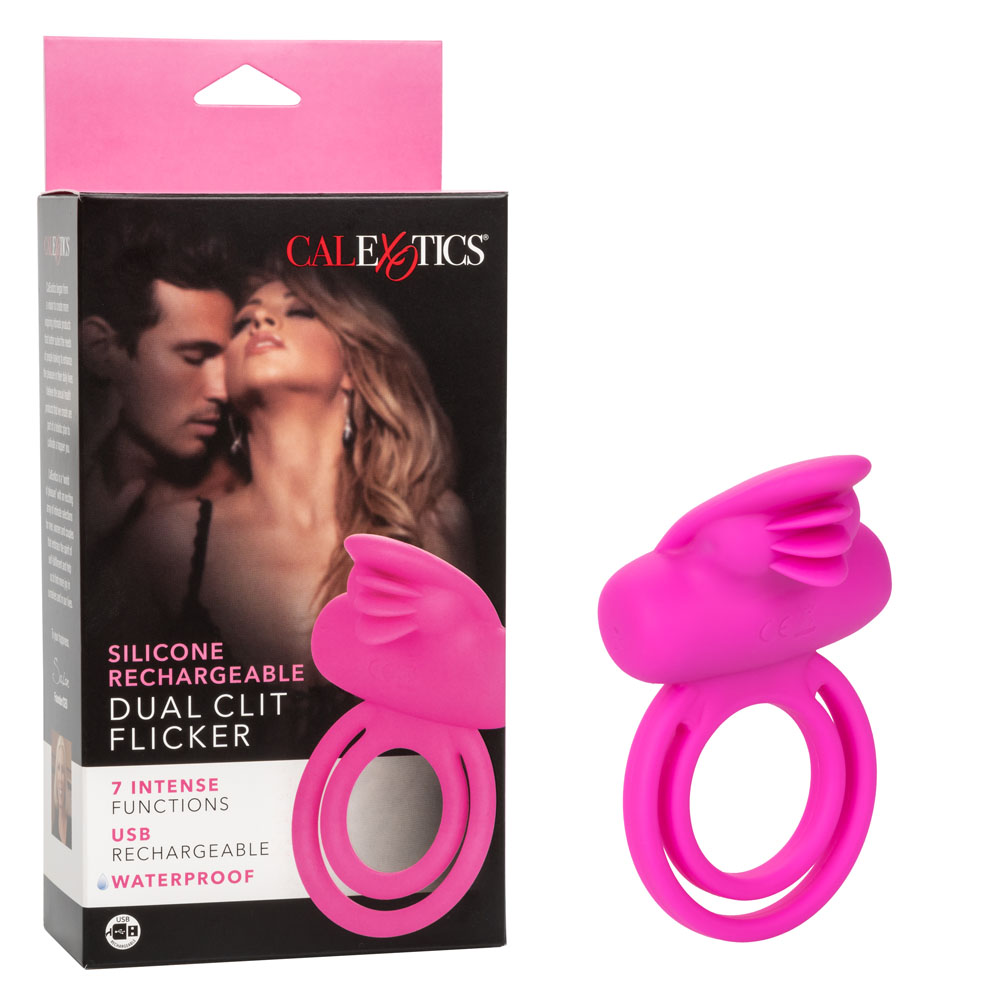 nZDiNiM3LdS7461RJoKfxbCeWZ3EOvhK Silicone Rechargeable Dual Clit Flicker Enhancer - Image 1