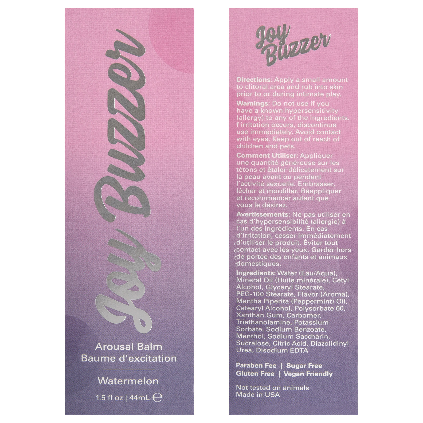 ndkhyKsdvPOY7ozCveelVS78EExReMMS Joy Buzzer - Watermelon - 1.5 Fl. Oz./ 44ml - Image 1