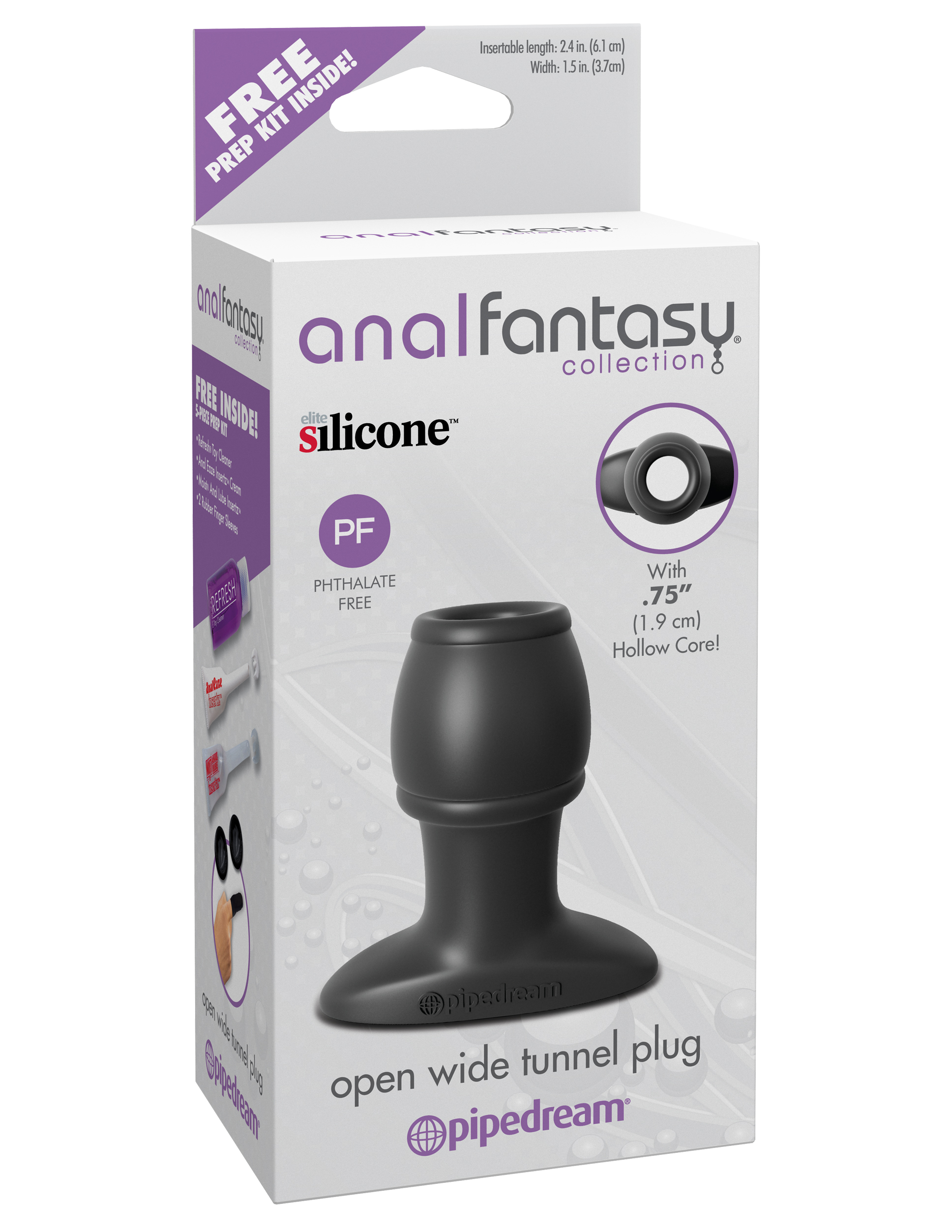 nf7ieGJz1eQY1TUng1YI9hz6PsPH94f4 Anal Fantasy Collection Open Wide Tunnel Plug - Image 1