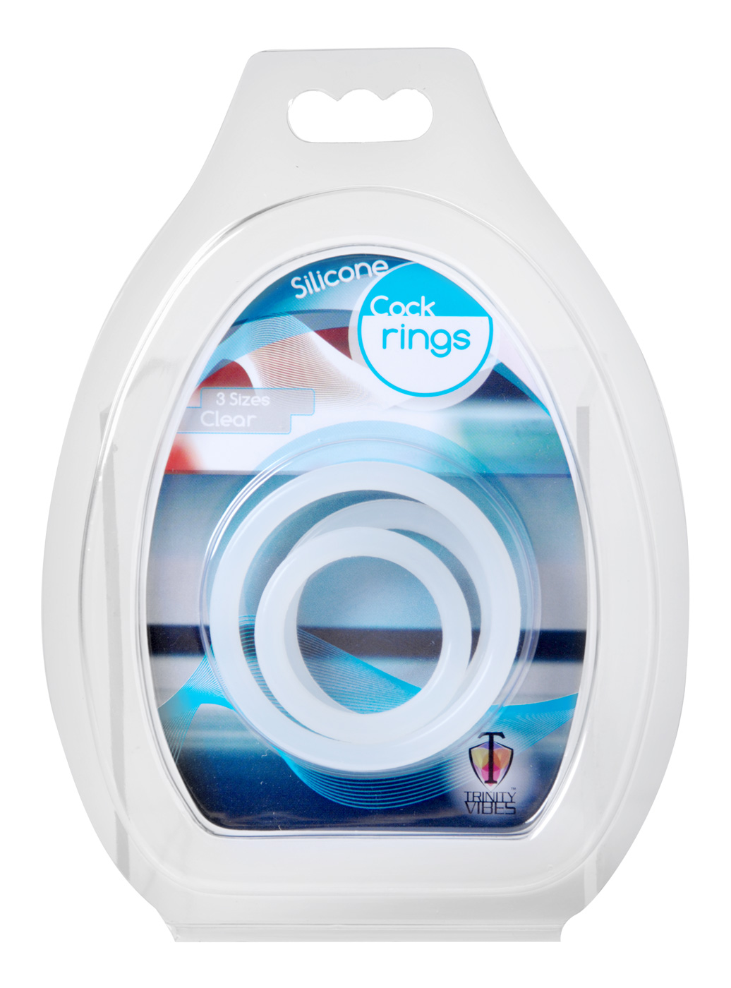 nfpk887uqRLOpFrpsPMU7sNhXNMPnaQU Trinity Silicone Cock Rings - Clear - Image 1