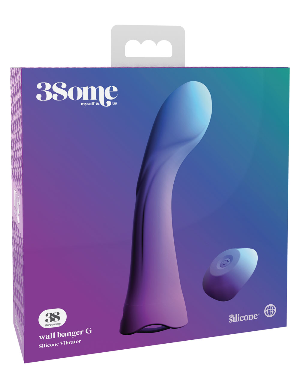 ngoKhIaeMqHOuKl6CPejBgSz3N2y8fXm Threesome Wall Banger G Silicone Vibrator - Purple - Image 1