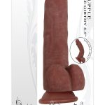 Real Supple Poseable Girthy Dark 8.5 Inch