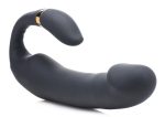 10x Pleasure Pose Come Hither Silicone Vibe With Poseable Clit Stim - Image 4