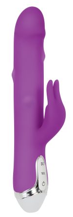 Dancing Pearl Rabbit Vibrator - Purple - Image 2