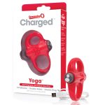 Charged Yoga Rechargeable Vibe Ring - Red - Image 9