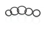 Boneyard Silicone Ring 5 Pc Kit - Black - Image 2