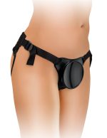 King Cock Elite Beginner's Body Dock Strap-on Harness - Black - Image 4