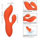 Stella Liquid Silicone Dual Teaser - Orange - Image 7