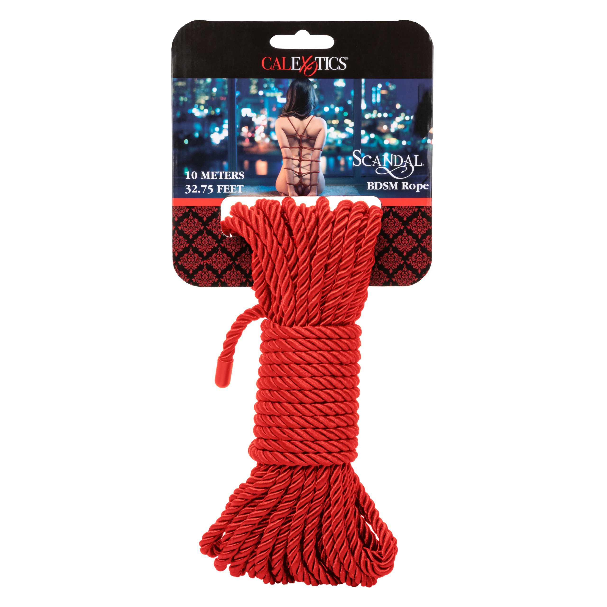 oLuXonNhPX2Wop6sNXj3fnVVPcdgGwxv Scandal BDSM Rope 32.75ft/ 10m - Red - Image 1