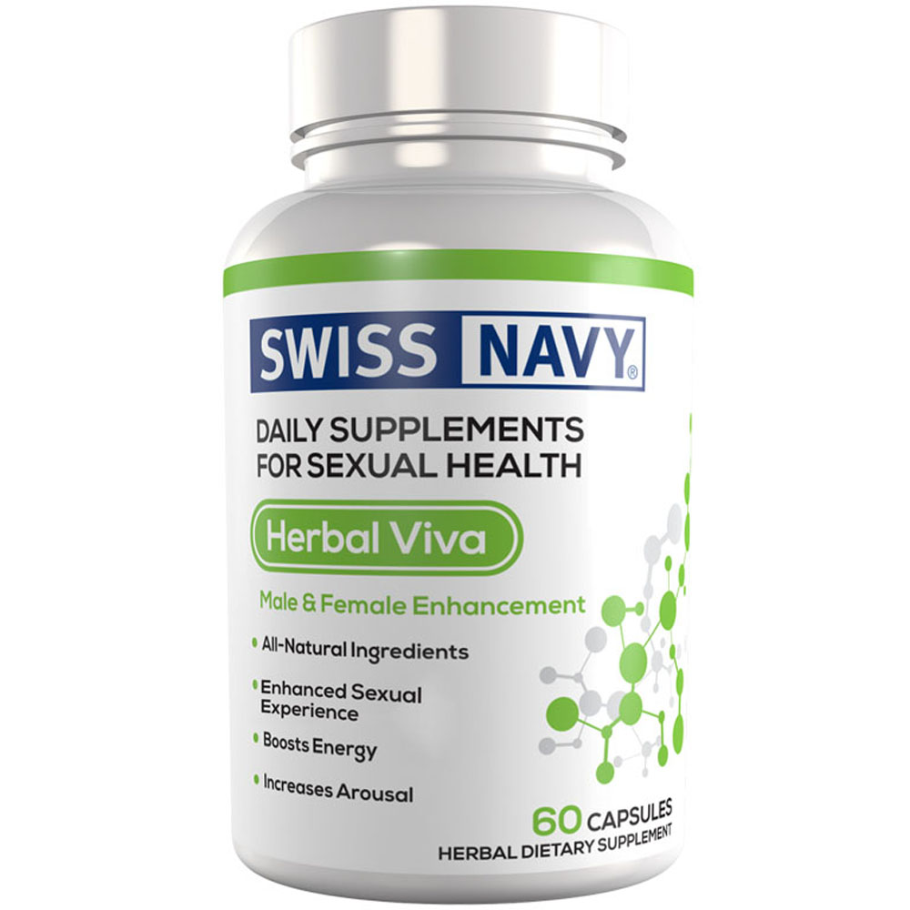 oN24ceqhp5xpZ2lDseeJr15XsiIZt4M2 Swiss Navy Herbal Viva Him & Her Enchancement 60 Ct - Image 1
