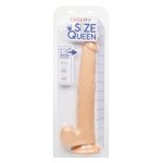 Size Queen 12 inch/30.5 Cm - Ivory - Image 2