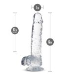 Naturally Yours - 6 Inch Crystalline Dildo - Diamond - Image 5