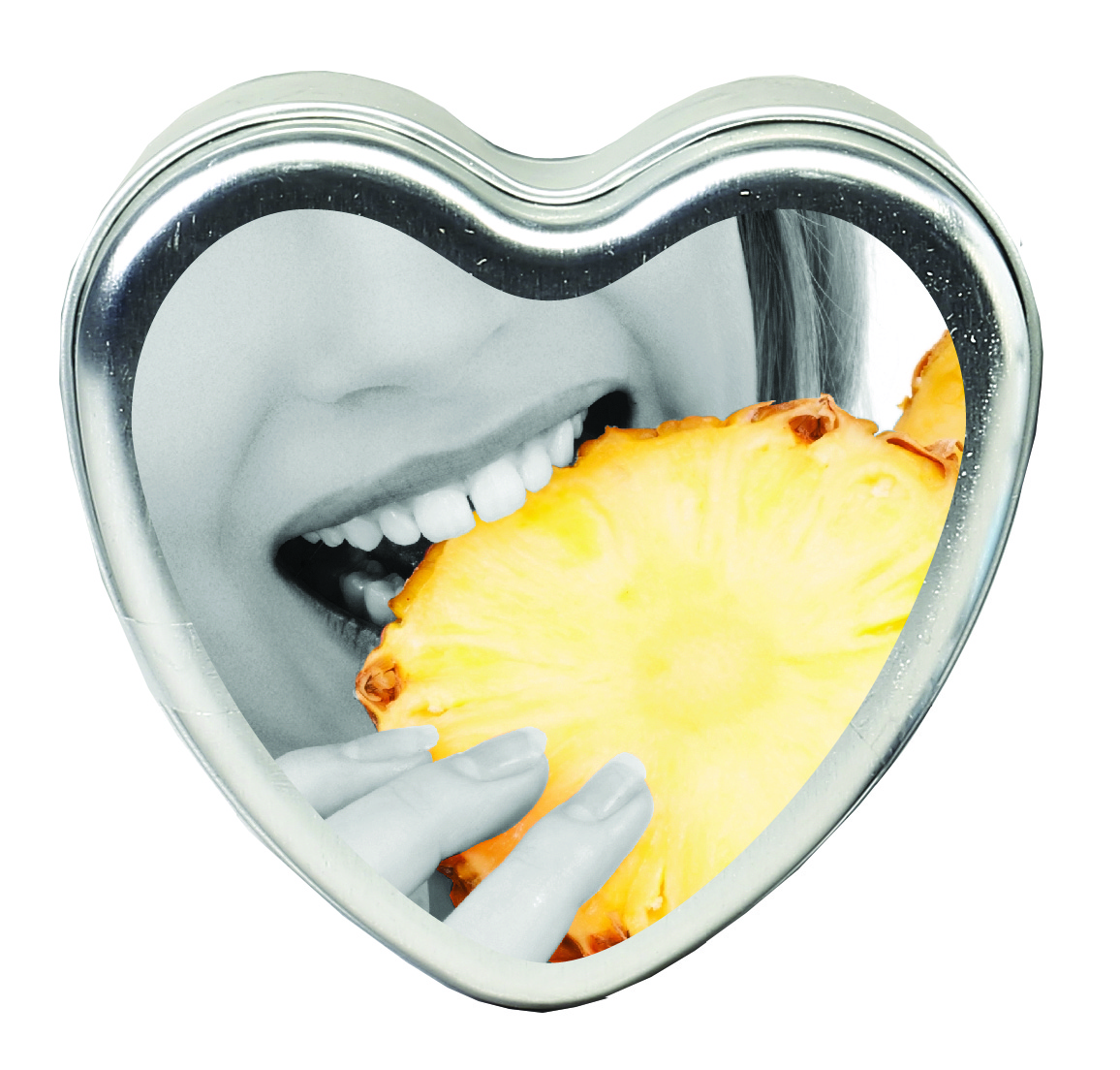 oXzZ4zVvP2twvuYfJC3thFxAGr0iOnYZ Edible Heart Candle - Pineapple - 4oz - Image 1