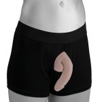 Large Bulge Packer Dildo - Light - Image 3