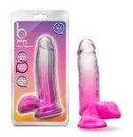 B Yours - Sugar Magnolia - 7 Inch Dildo - Fuchsia - Image 6