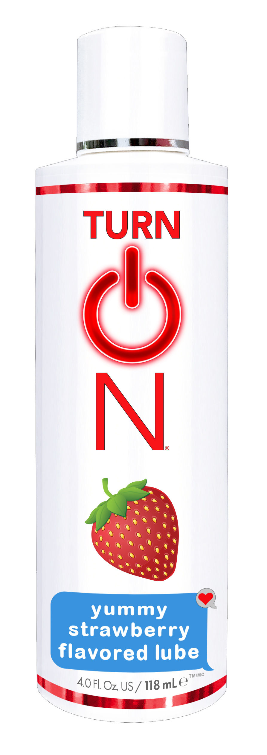 oriJIbgtrgpz11qRyL6aQ2NwSW7eN3Iq Turn on Yummy Strawberry Flavored Lube - 4 Fl. Oz - Image 1