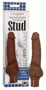 Rechargeable Power Stud Cliterrific - Brown - Image 9