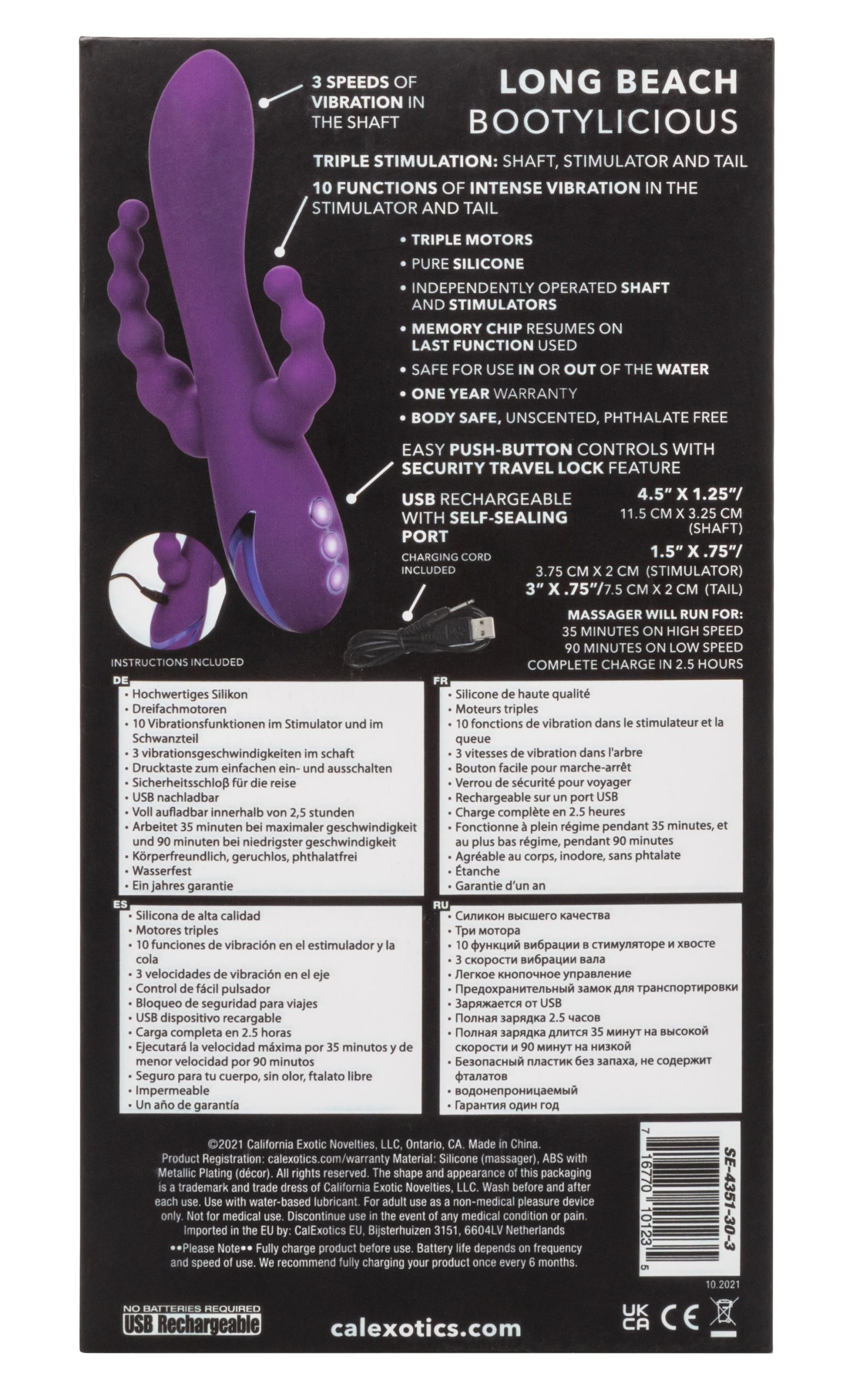 p82KxbTEVsmXaiqeNxjwwTmMQxe1wNFn California Dreaming Long Beach Bootylicious - Purple - Image 1