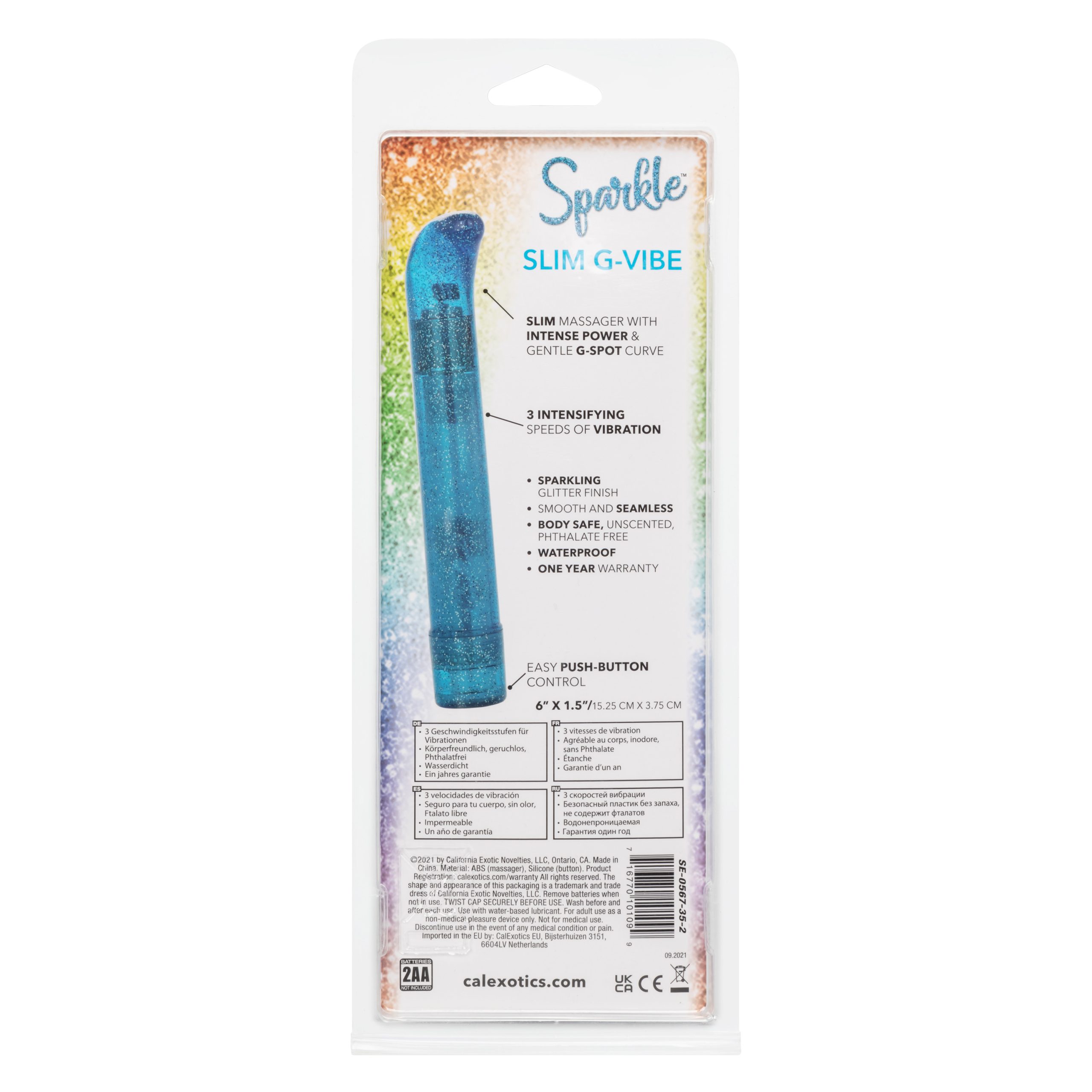 pSevmiBuNiUdFoUnE2wVeFLCtLw6FXVw Sparkle Slim G-Vibe - Blue - Image 1