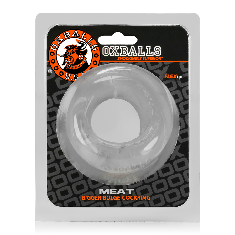 pnQ7aoif4PGB9ULY9Vzm7CafCV0qObqY Meat Bigger Bulge Cockring - Clear - Image 1