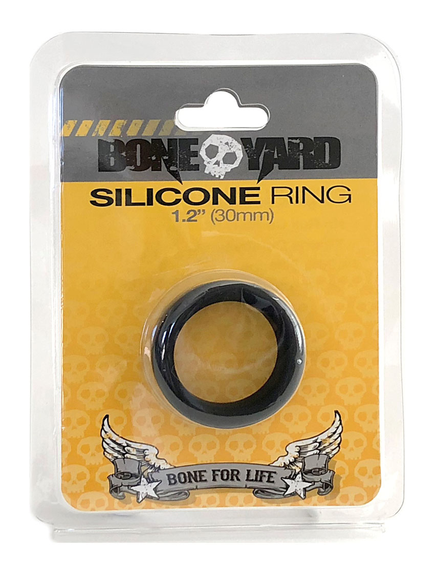 porxflZvuV2ZwWiPHY1izKCAlsRLXU11 Boneyard Silicone Ring 30mm - Black - Image 1