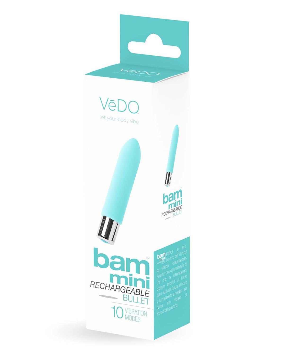 ptZjHJcP34L3dCVQTt3xyDKkjt6SFIzo Bam Mini Rechargeable Bullet Vibe - Turquoise - Image 1