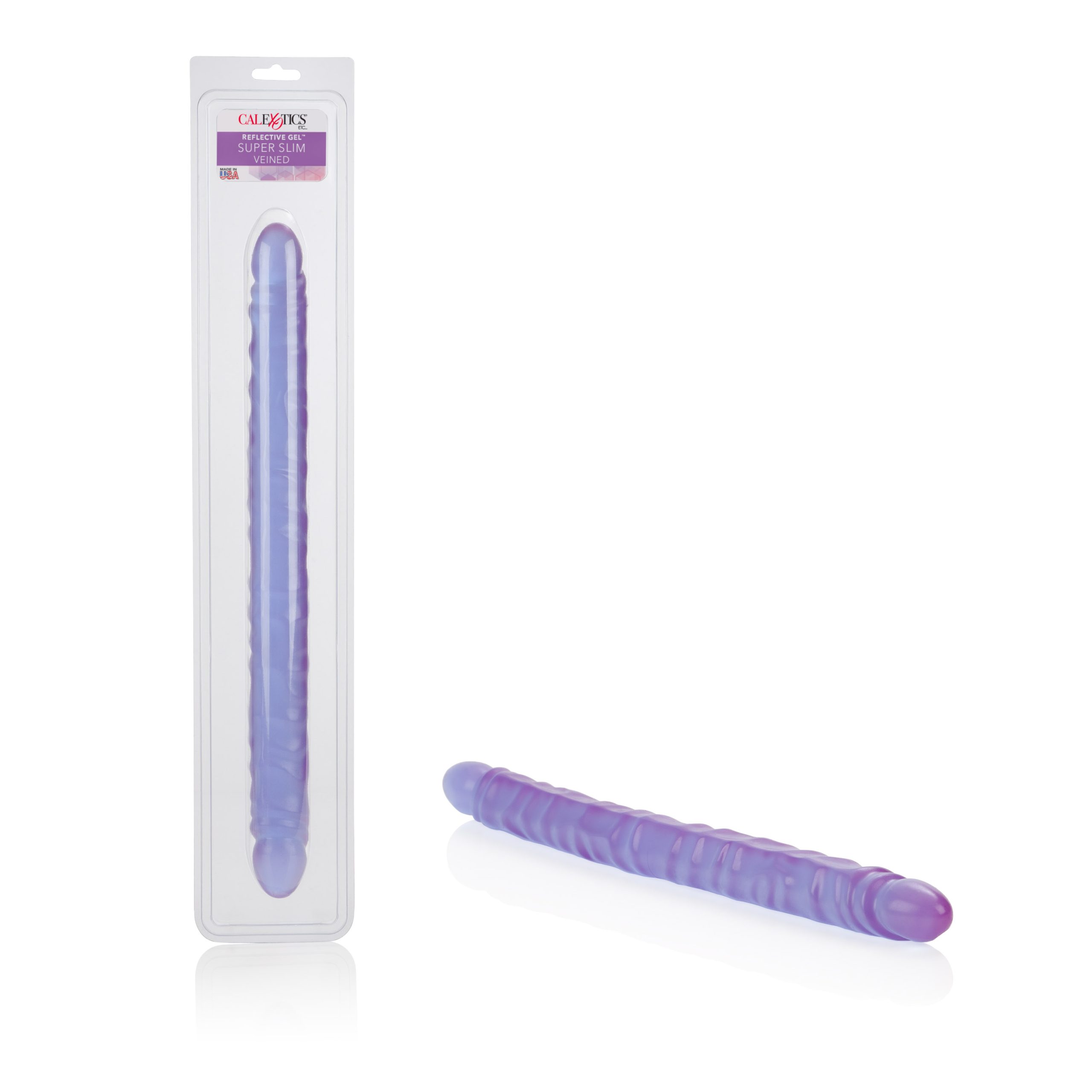 ptliMN4zkYDoY124EcrXba1j9zGxg9Qd Slim Jim Duo 17 Inches Veined Super Slim Dong - Purple - Image 1