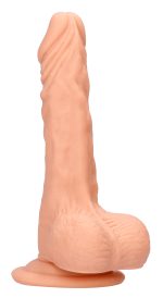 8 Inch Dong With Testicles - Flesh - Image 2