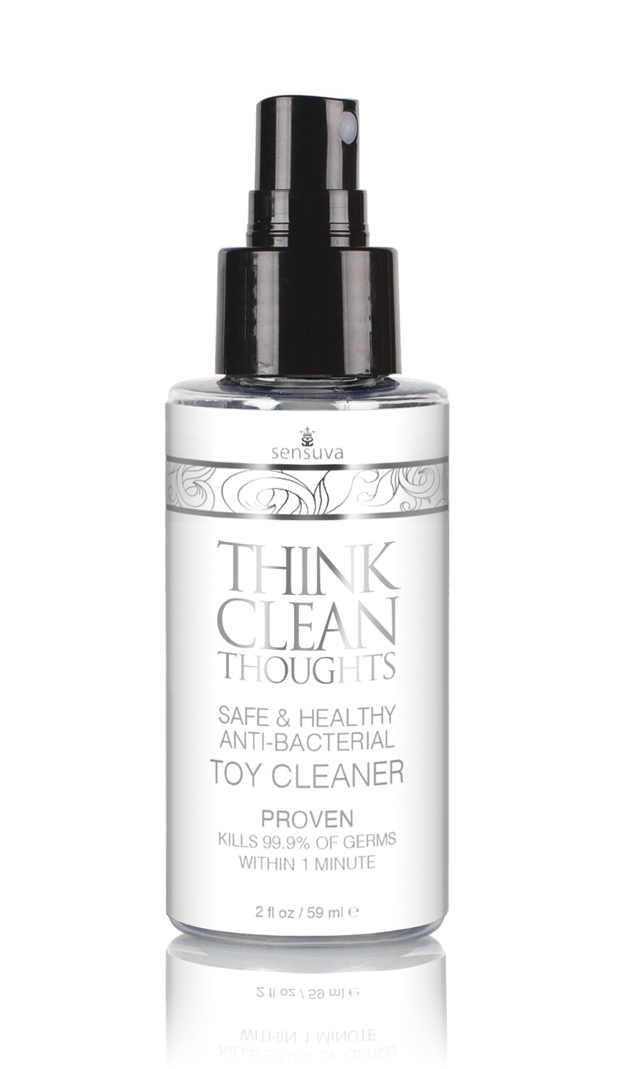 pwDRFXMFlRNPo3CHu7r6LYhYeQrTFjmW Think Clean Thoughts Antibacterial Toy Cleaner - 2 Fl. Oz. - Image 1