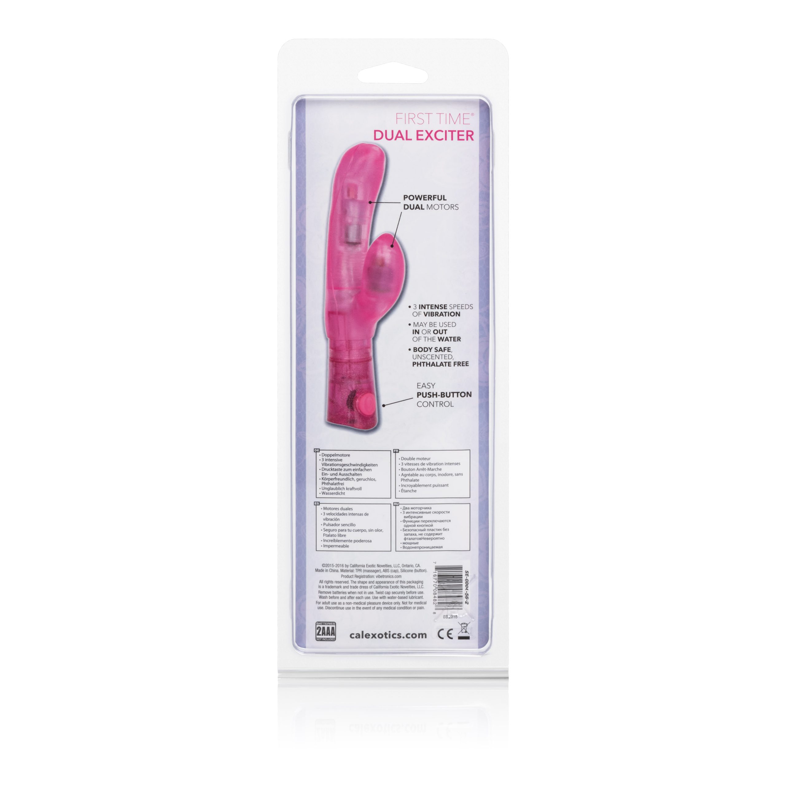 qDUt64dtSVdGiVhVwqwp6tjgGIJ3mNFU First Time Dual Exciter - Pink - Image 1