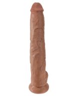 King Cock 14" Cock With Balls - Tan - Image 2