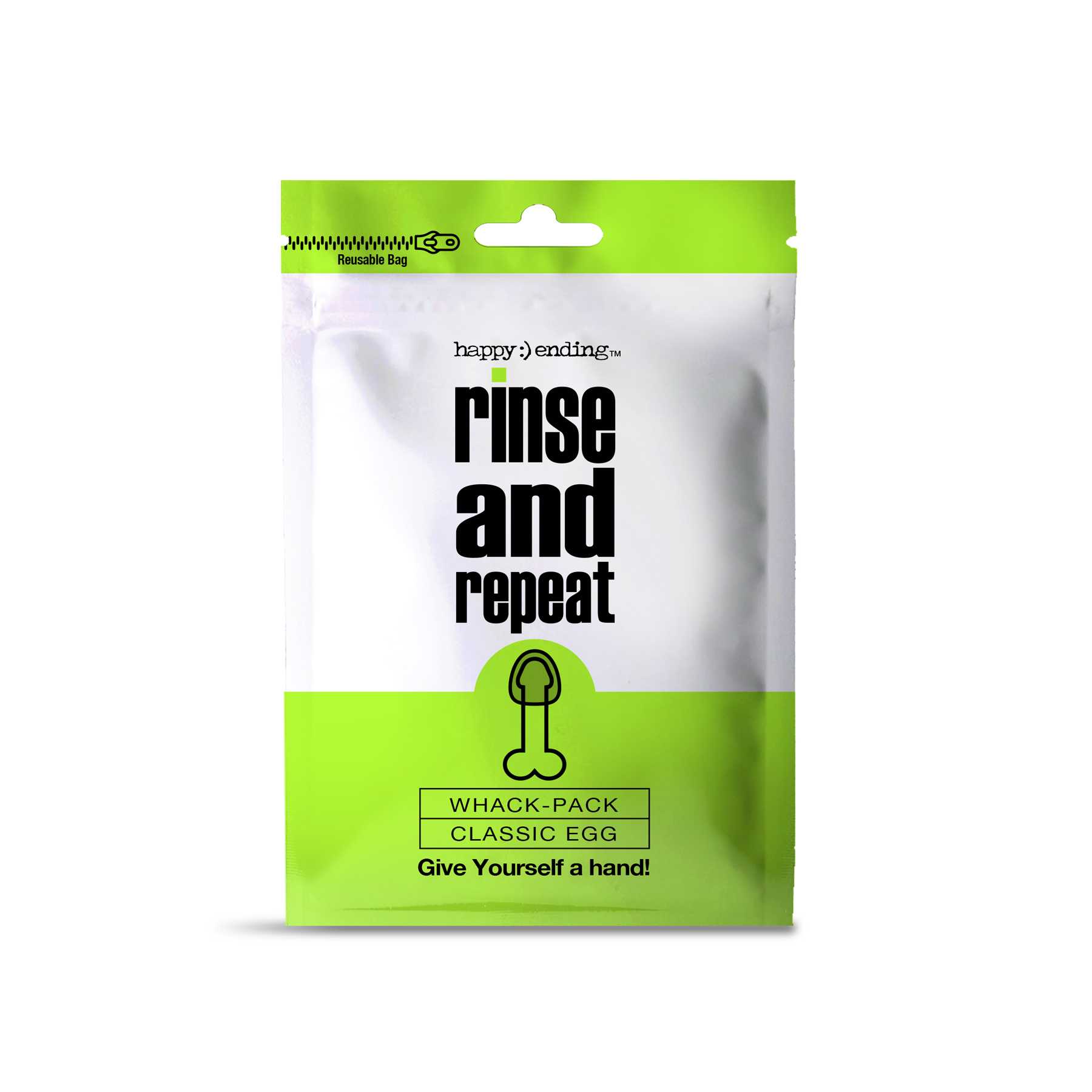 qOp21LBM2bXVnglZF4cmQPBOBbAAo7JD Happy Ending Rinse and Repeat Whack Pack Egg - Image 1