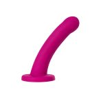 Nexus Collection - Galaxie - 7 Inch Silicone Dildo - Plum - Image 5