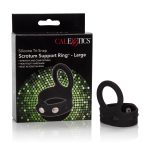Silicone Tri-Snap Scrotum Support Ring - Large - Image 6