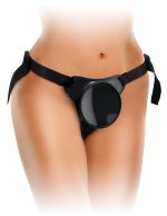 King Cock Elite Beginner's Body Dock Strap-on Harness - Black - Image 5