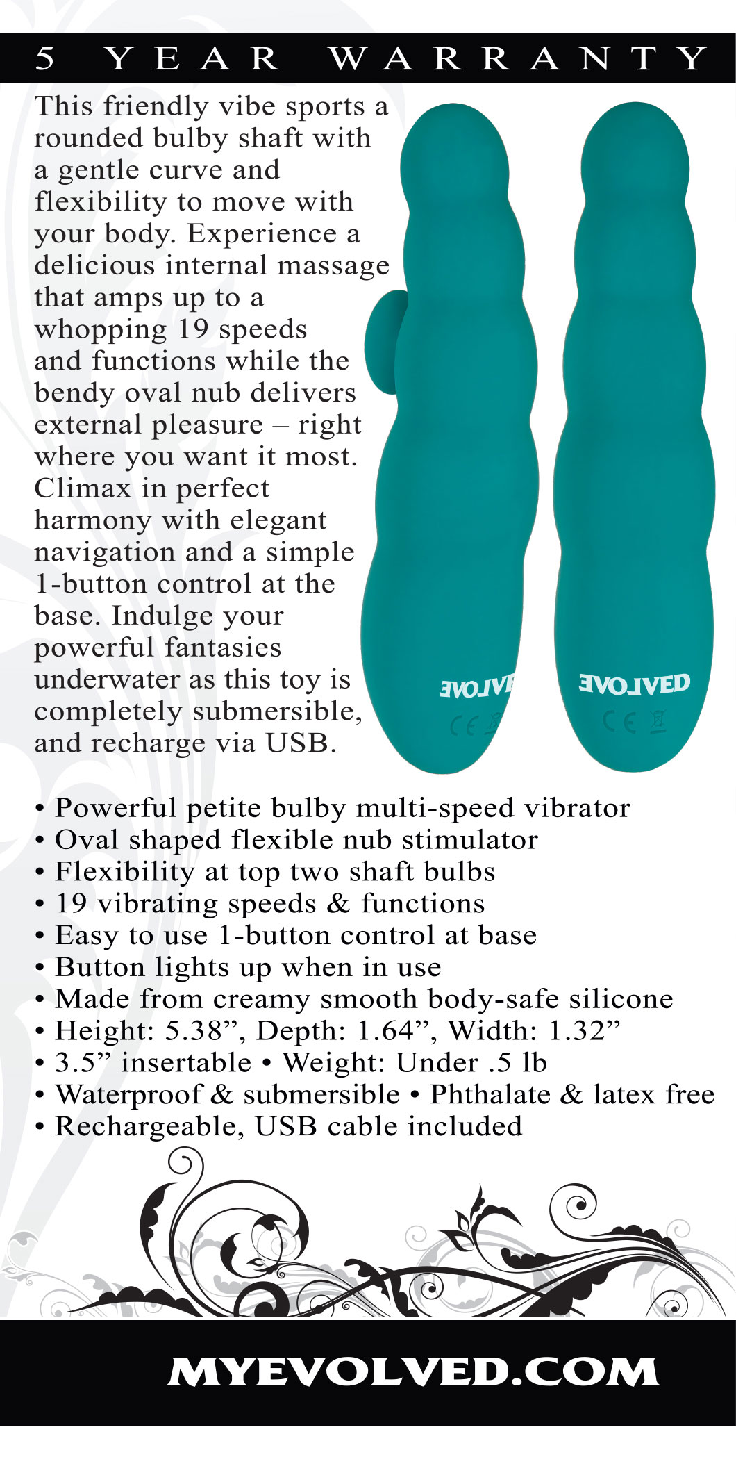 qbk0C1YQBF1054zGjwhhxex6YuQd5y6W G-Spot Perfection - Teal - Image 1