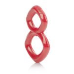 Crazy 8 Ring - Red - Image 3