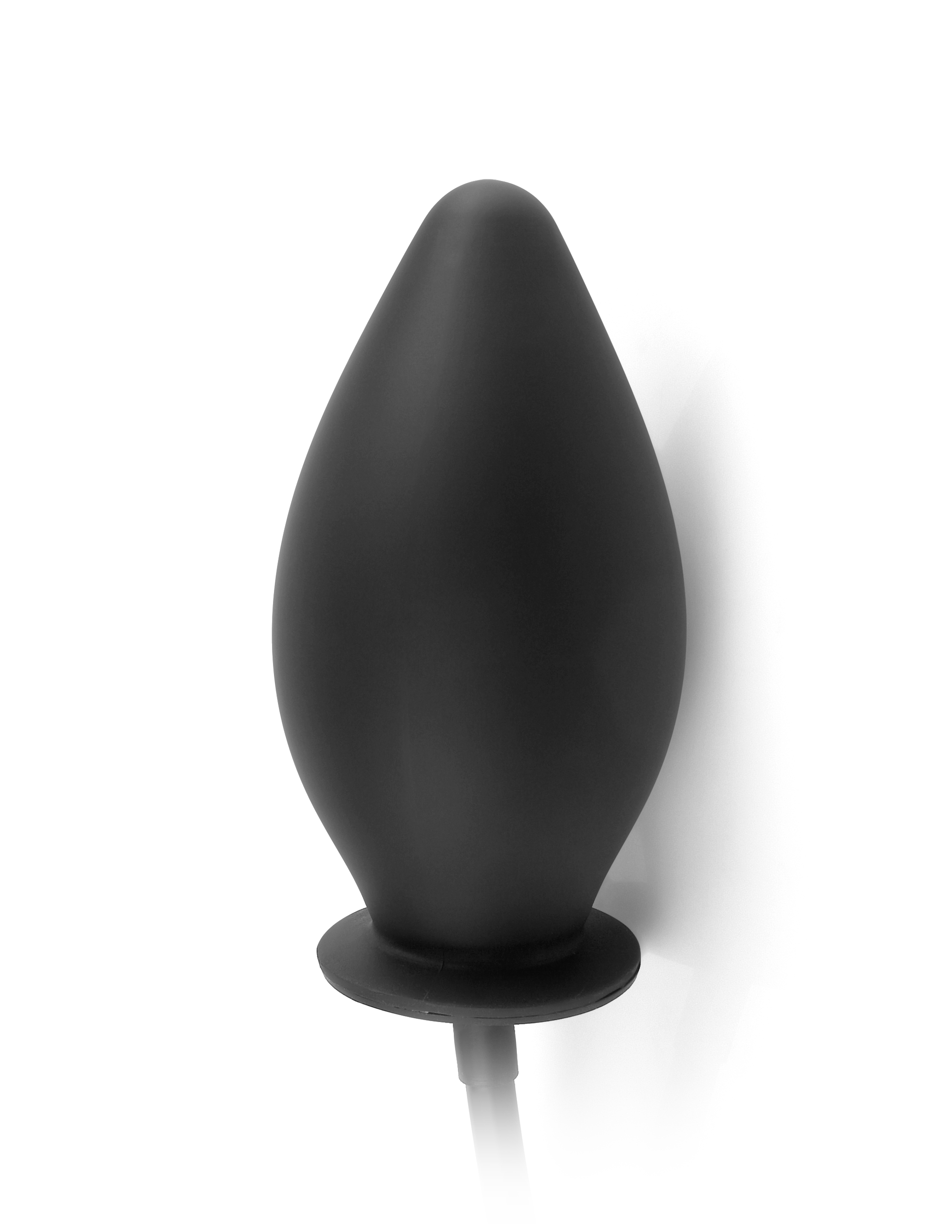 qhaLOn0AT0Jck9XlMEHYJSdH9L24voqd Anal Fantasy Collection Inflatable Silicone Plug - Black - Image 1