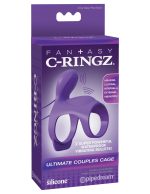 Fantasy C-Ringz Ultimate Couples Cage - Purple - Image 6