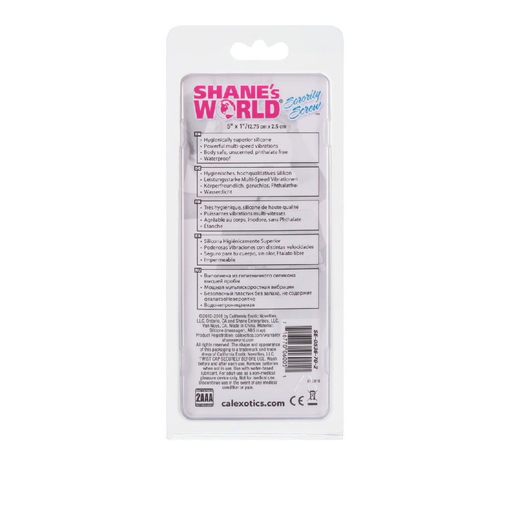 rI53XPYY Shanes World Sorority Screw Vibe - Pink - Image 1