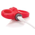 Charged Yoga Rechargeable Vibe Ring - Red - Image 6
