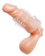 Clear Sensations Vibrating Textured Sleeve - Image 3