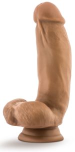 Dr. Skin Silicone - Dr. Samuel - 7 Inch Dildo With Suction Cup - Mocha - Image 2