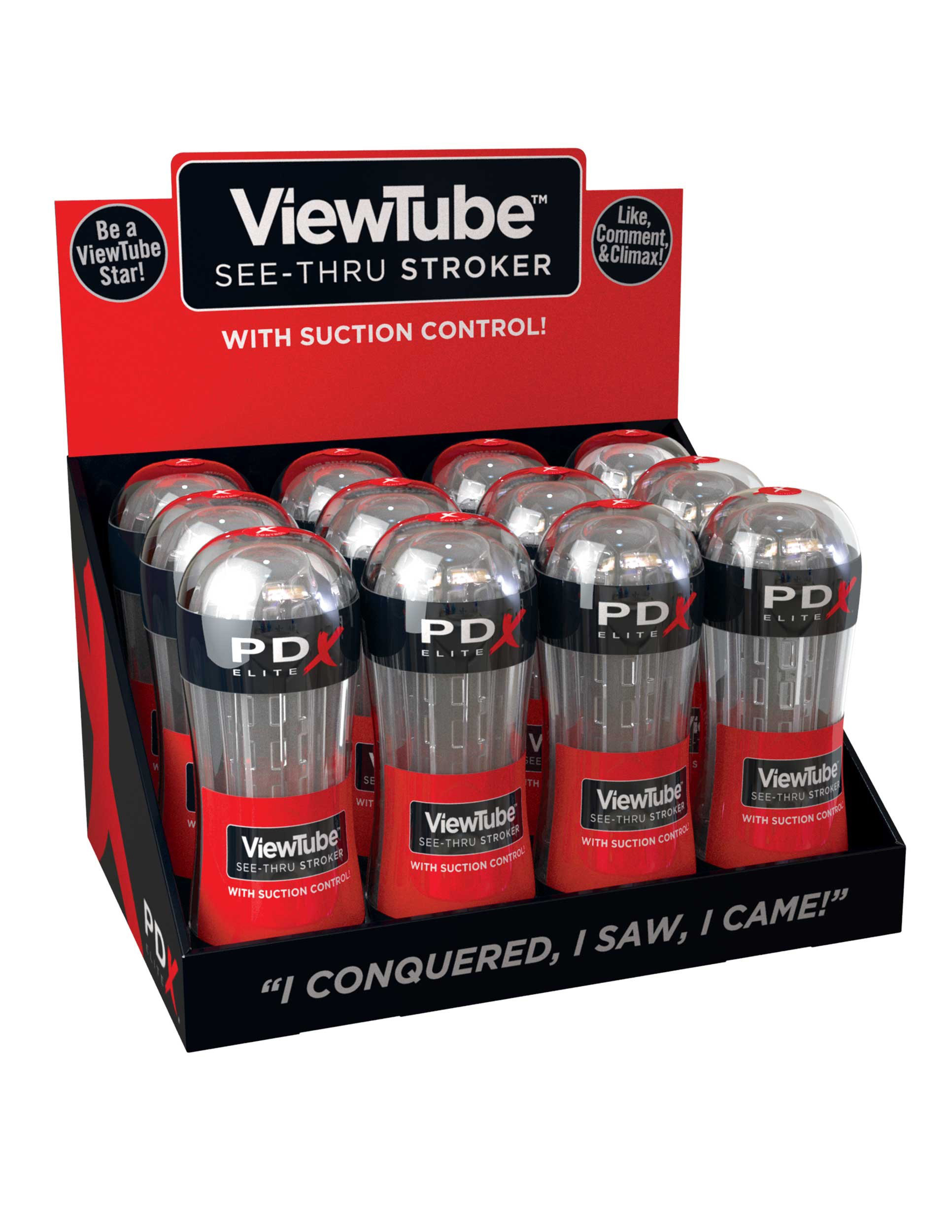 rUZQWtJ4Te2Jrq1gjiwepKwG6mIt2jqm Viewtube Stroker Display - 12 Count - Image 1