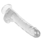 Size Queen 10 inch/25.5 Cm - Clear - Image 10