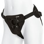 Vac-U-Lock - Supreme Harness With Vibrating Plug - Black - Image 3