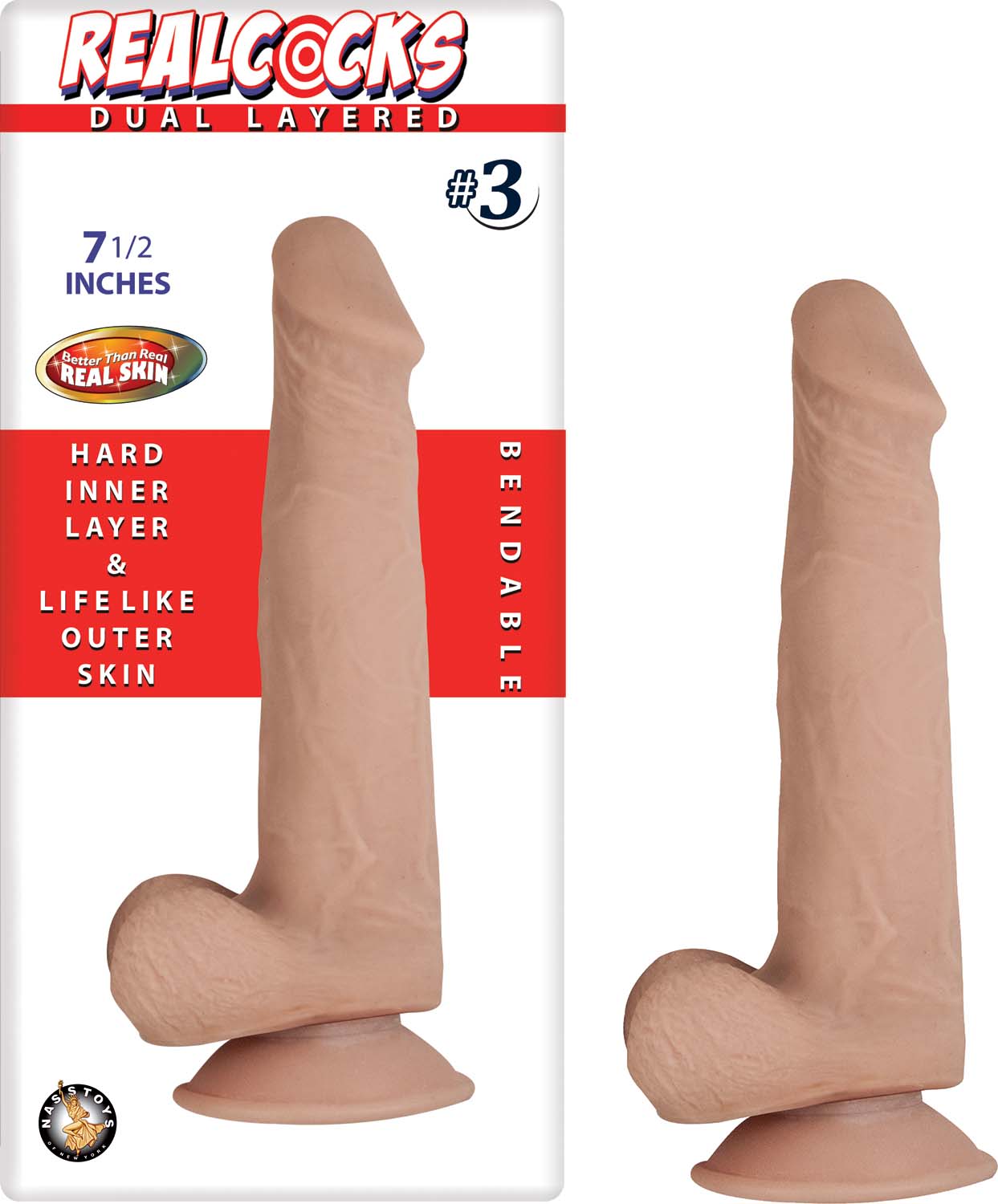 rqlBSiUdNc8QflDoO5WoSYd8RyrwuPAc Realcocks Dual Layered #3 - Flesh - Image 1