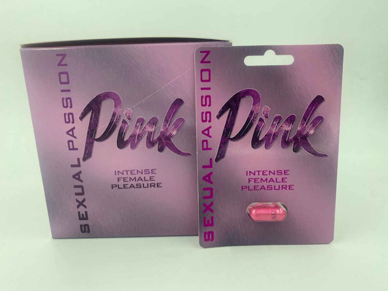 rtB32T3WFWrA3pqhjXmt8MoYgjt7ZSXr Sexual Passion Pink Intense Female Pleasure - 24 Count Display - Single Blister - Image 1