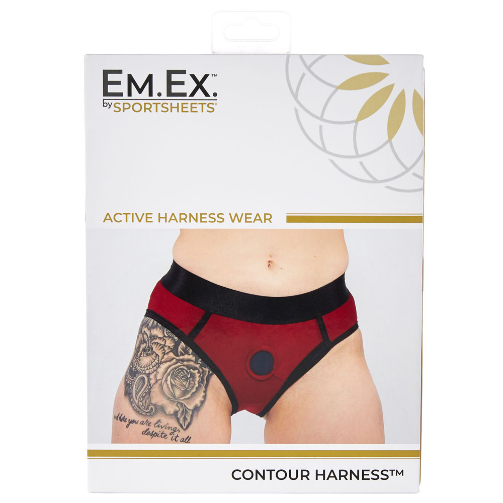 ruikjLM8uGHrzziwmj24uGWgBsNXvIAm Em. Ex. Active Harness Wear Contour - Navy/scarelt - Large - Image 1